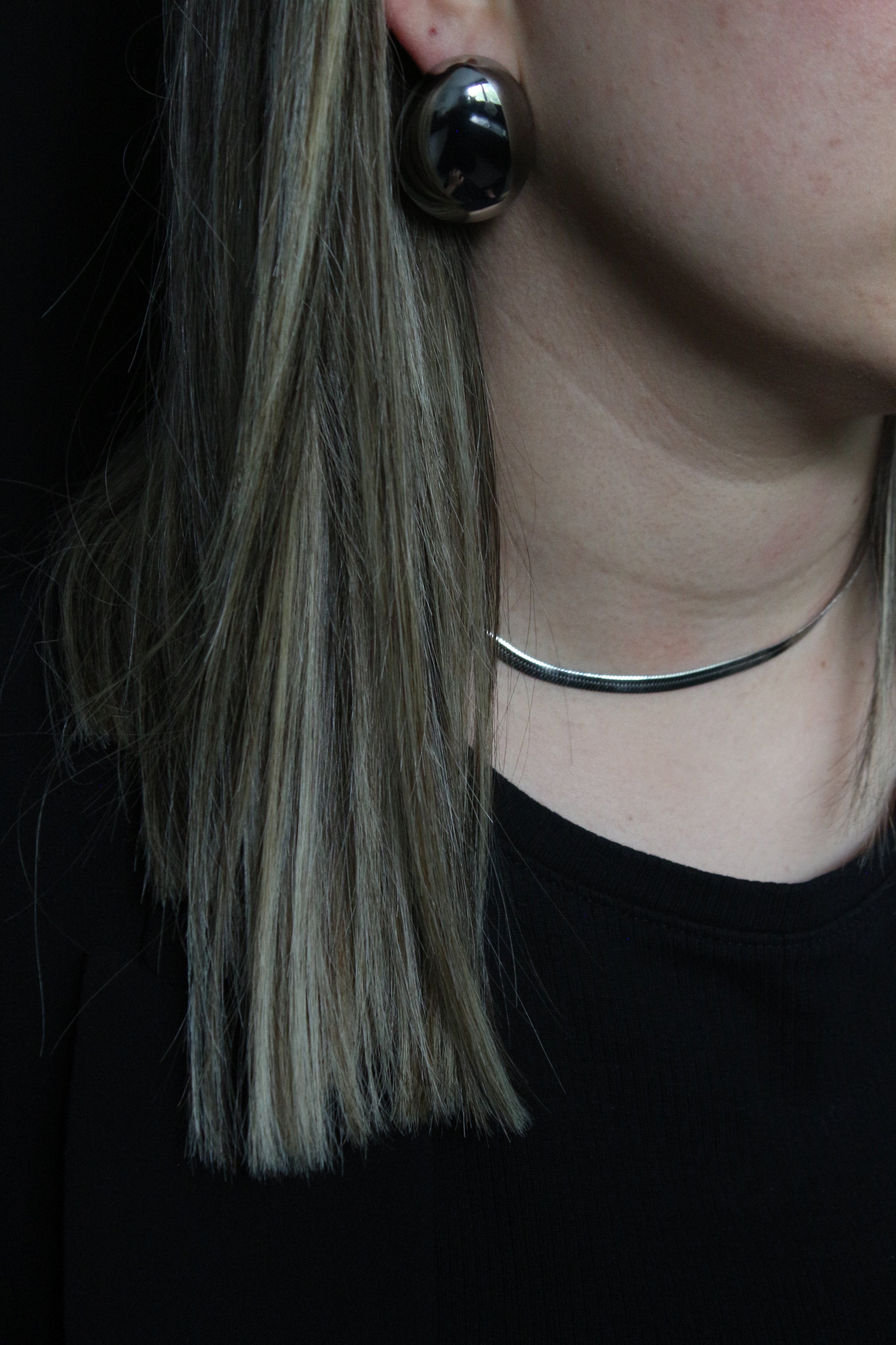 Snake Choker - Silber